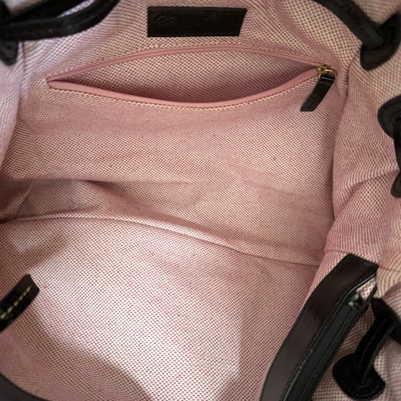 Dooney & Bourke Black Glossy Tote Bag - Picture 7 of 11